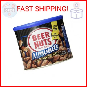 BEER NUTS Almonds | 12 oz. Can - 1 pack - Picture 1 of 2