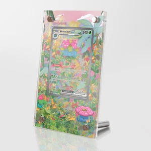 Venusaur ex 198/165 - Vitrina Protectora Pokémon Obra de Arte Extendida - Imagen 1 de 3