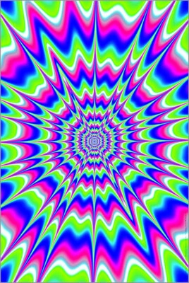 STUDIO B Creeper Non-Flocked Blacklight Poster 24" X 36"