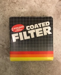 Rokunar Coated Filter Lens Polarizer 52mm, XL NIB Made In Japan - Picture 1 of 5