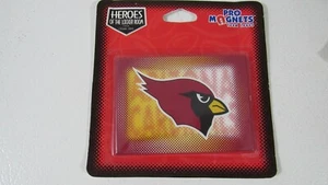 Calamita armadietto frigo calcio vintage ARIZONA CARDINALS NFL licenza 3,5 x 2,5 - Foto 1 di 3