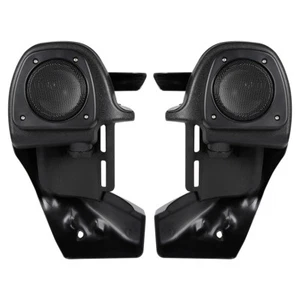 Lower Vented Leg Fairing Glove Speaker Fit For Harley Touring Road Glide 83-13 - Picture 1 of 9