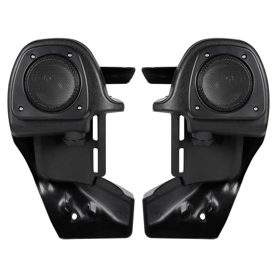 Altavoces de carenado de pierna con ventilación inferior aptos para Harley Electra Glide Road King 83-2013 Foto 1 de 4