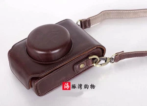 For Panasonic Lumix DMC-LX7 LX5 Leica D-LUX6 LUX5 Leather Camera Case Cover Bag - Picture 1 of 11