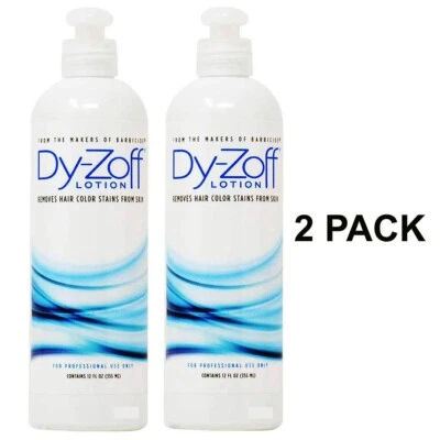 King Research Dy-Zoff Lotion Removes Hair Color Stains From Skin Dye Remover 2PK