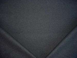 11-3/8Y Kravet Couture 33127 Charcoal Black Heavy Wool Felt Upholstery Fabric - Picture 1 of 4