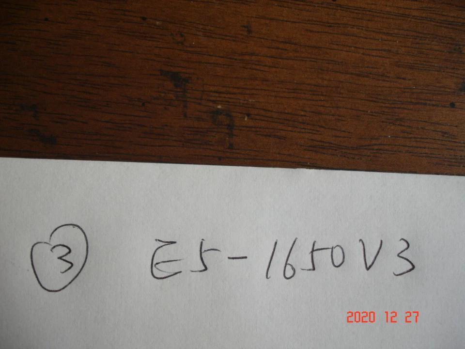 lot 3pieces Intel Xeon E5-1650 V3 CPU 6-Core 3.5GHz  SR20J processors cpu - Image 1 of 1