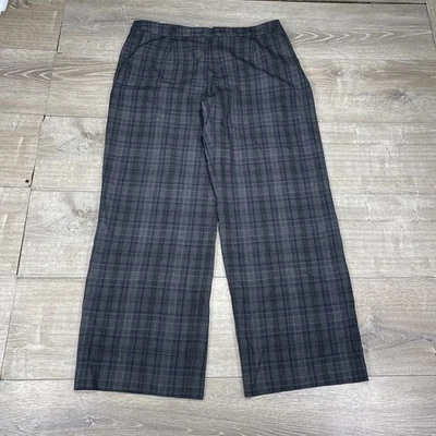 Pantalones Pendleton Mujer 14 Cuadros Lana Pierna Ancha Forrados Hechos en EE. UU. Vestido Carrera Cla Foto 1 de 4