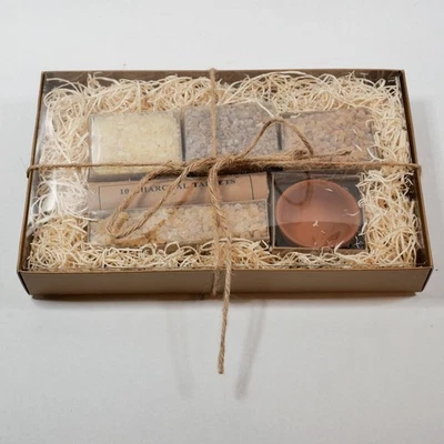 Conjunto de presente incenso de resina | Queimador de carvão e 4 extratos aromáticos - Imagem 1 de 2