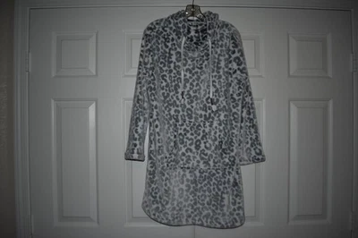 Wildfox Sz S/M White & Black Inside Out Super Soft Long Hoodie Sweatshirt Dress - Image 1 of 4