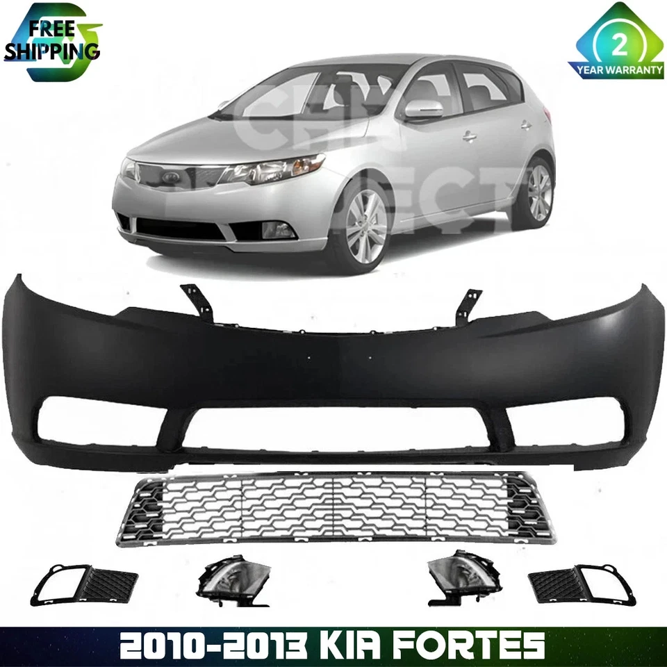 Kit de montagem de tampa de para-choque dianteiro fáscia e grade para 2010-2013 Kia Forte5 - Imagem 1 de 4