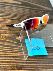 Gafas de sol Oakley Flak XS OJ9005-0459 unisex blanco negro marco con lentes Prizm - Imagen 1 de 7