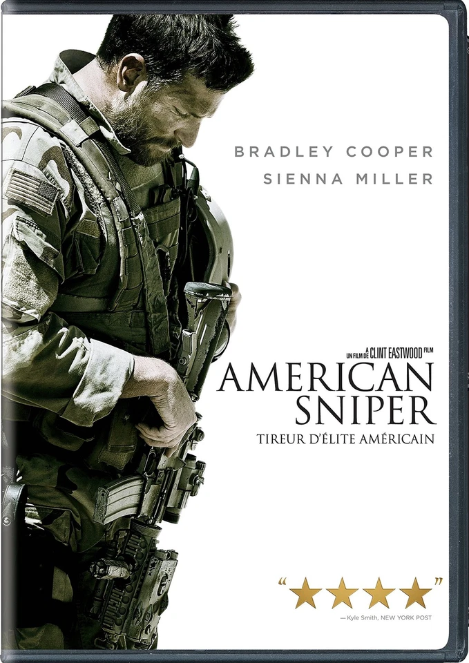American Sniper (DVD) (2015) Canadian Version (DVD) : Bradley Cooper Luke Grimes - Image 1 of 1