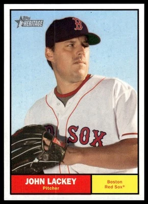 2010 Topps Heritage John Lackey #121 - Image 1 of 2