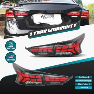 COOLAND LED Tail Lights Assembly For Nissan Altima 2019-2024 Rear Brake Lamps - Picture 1 of 17