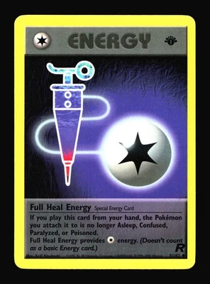 Full Heal Energy 1st Edition Team Rocket #81/82 Uncommon Pokemon Card T2-1136 - Image 1 of 2