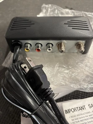 RCA Audio/Video Coax RF Modulator 6203 Multi-Input Audio/Video Signal Converter - Image 1 of 4