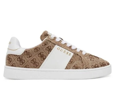 Zapatos Mujer GUESS Zapatillas Cordones Logo Fashion FLJRO5FAL12 Beibr Beis - Imagen 1 de 4