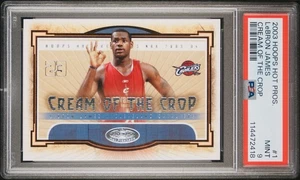 2003 HOOPS HOT PROSPECTS LEBRON JAMES #1 CREAM OF THE CROP ROOKIE PSA 9 - Picture 1 of 3