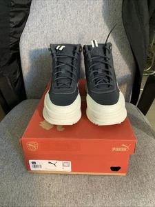 PUMA Women's Size 7.5 Gray/White Mayra Sneakers - Picture 1 of 7