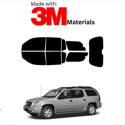 Kit de tinte de ventana precortado para Gmc Envoy XL 02-06 color estable cerámica hecho con 3M Foto 1 de 4
