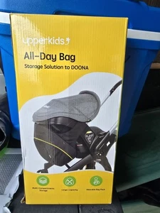 Upperkids All-Day Bag Compatible with Doona Infant Car Seat Stroller, Black New - Picture 1 of 1