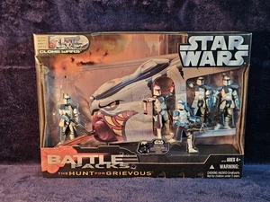 Figura de acción Star Wars Battle Packs The Hunt For Grievous 2006 Hasbro NUEVO - Imagen 1 de 8