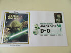 Yoda On Star Wars Cachet Fdc (timbre Droid D-O) 2021 Sc#5576 [DCP] Colorano #4