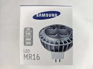 Samsung 7W (35W EQ) MR16 370LM 3000K 25 Beam Angle Non-Dimmable GU5.3 Light Bulb - Picture 1 of 4
