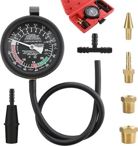 Hromee Fuel Pump and Vacuum Tester Gauge, Carburetor Pressure Diagnostics...  - Picture 1 of 6