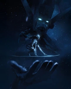 Galactus, Silver Surfer, The Fantastic Four: First Step, Movie Poster 16″×20″ - Picture 1 of 1