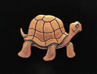 Turtle Pin Brooch Copper Brass  Matte Silver Ox Tortoise Reptile Snapper Cooter