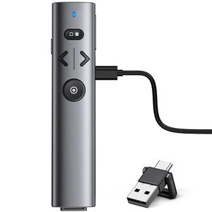 Presentation Wireless Presenter Remote USB Powerpoint Laser Pointer Clicker - Picture 1 of 7