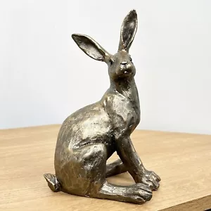 Hare Ornament Figurine Statue Sculpture Home Decor Rabbit Gift Animal Figure - Picture 1 of 6