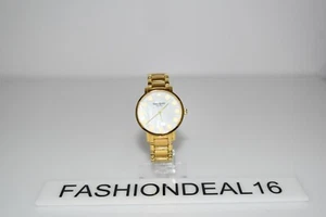 Nuevo Reloj Kate Spade New York Gramercy Dot Oro Amarillo SS MOP 1YRU0737 $235 - Imagen 1 de 3