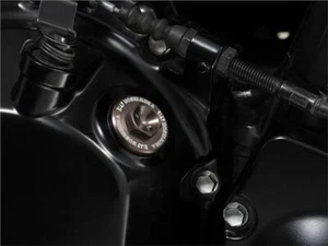 YOSHIMURA JAPAN GREY OIL FILLER CAP PLUG KAWASAKI Z1000SX 2011-2013 - Picture 1 of 1