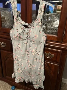 Ladies No BoundariesPlus Size Nightgown NWT XXL With Bra Inserted For Coverage - Picture 1 of 3
