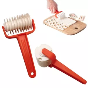 PASTRY ROLLER / KNIFE / ROLLER FOR CUTTING DOUGH INTO A GRID - Picture 1 of 12