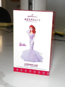 HALLMARK KEEPSAKE BARBIE LAVENDER LUXE ORNAMENT NIB - Picture 1 of 6