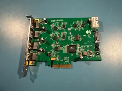 U3X4-PCIE4XE101 Quad Channel 4-port (1-port x 4) USB 3.0 to PCI Express x4 Gen 2 - Image 1 of 2