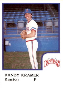 1986 Kinston Eagles ProCards #13 Randy Kramer Palo Alto San Jose California Card
