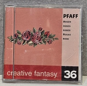 PFAFF 2140, 2170, 7560 & 7570 Creative Fantasy #36 - Roses - Picture 1 of 3