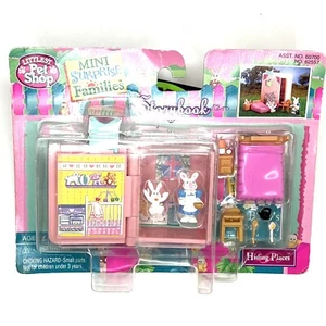 NIP LITTLEST PET SHOP 1996 HIDING PLACES STORYBOOK MINI SURPRISE FAMILIES SET - Picture 1 of 3