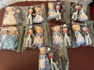 Madame Alexander Dolls Vintage Lot Of 18 Eyes Open/close McDonald’s 5 Inch - Foto 1 di 18