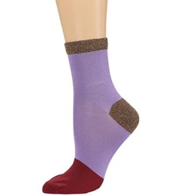 Meias Happy Hysteria By Happy Socks Liza Ankle Sock 8-10 SISLIZ12-5000 - Imagem 1 de 2