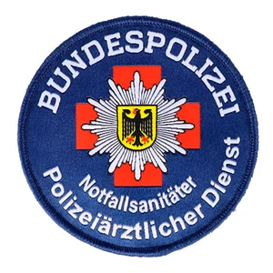 Distintivo polizia federale servizio medico di polizia paramedici di emergenza - Foto 1 di 1