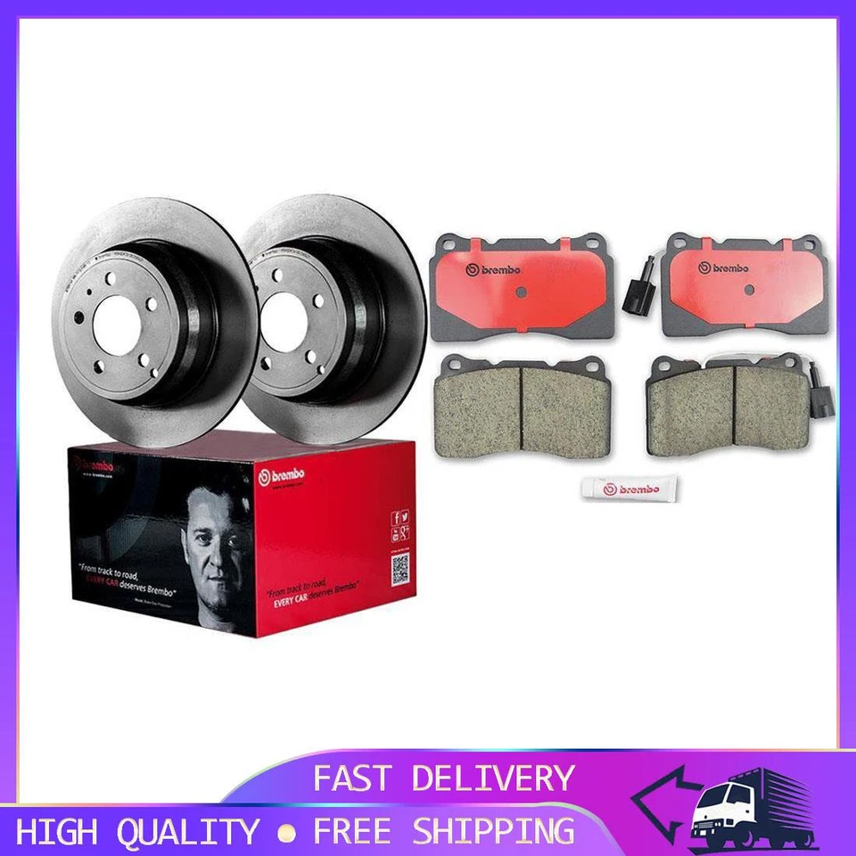 Pastillas de freno delanteras rotores de freno para Subaru WRX STI 2017 2016 2015 Foto 1 de 1