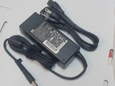 New HP 90W 7.4 mm AC Adapter for HP EliteDesk 800 G5 G6 G8 - 609940-001 - Image 1 of 4