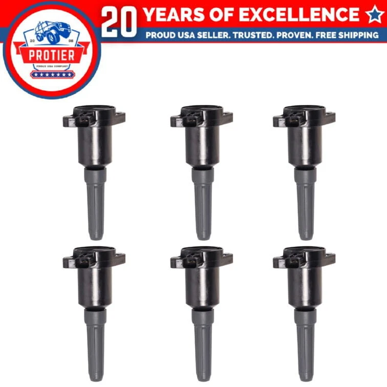 Juego de 6 bobinas de encendido compatibles con Jaguar Vanden Plas XJR XJ6 XJS Foto 1 de 1