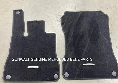 Mercedes Benz Genuine Black Carpet Mat Carpeted 2013-2019 SL class R231 - Image 1 of 3